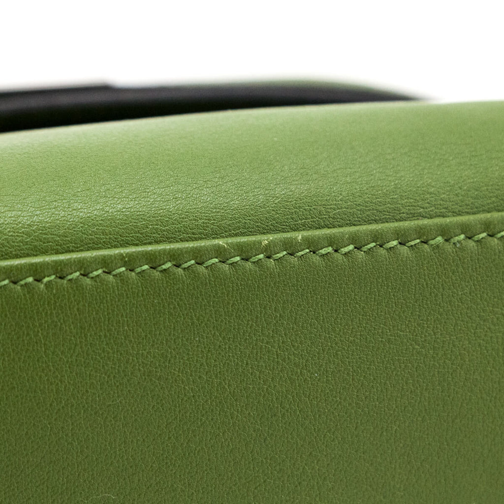 Hermes Vert Pelouse Swift Kelly Pochette