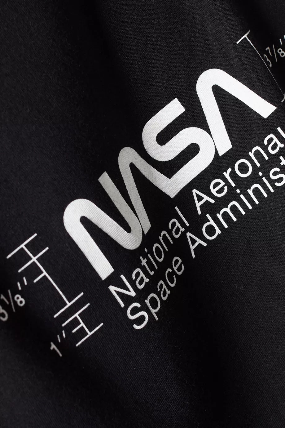 HERON PRESTON NASA LOGO PRINT T-SHIRT