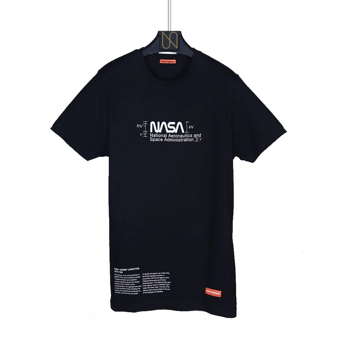 HERON PRESTON NASA LOGO PRINT T-SHIRT