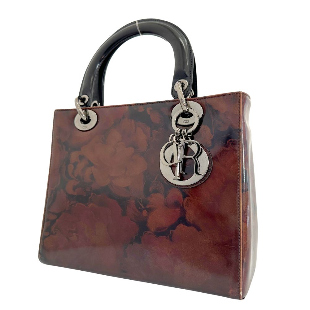 Dior Lady Dior Patent Leather Handbag MA-0958