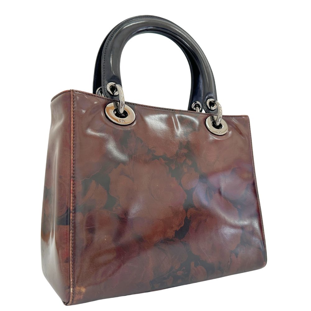 Dior Lady Dior Patent Leather Handbag MA-0958