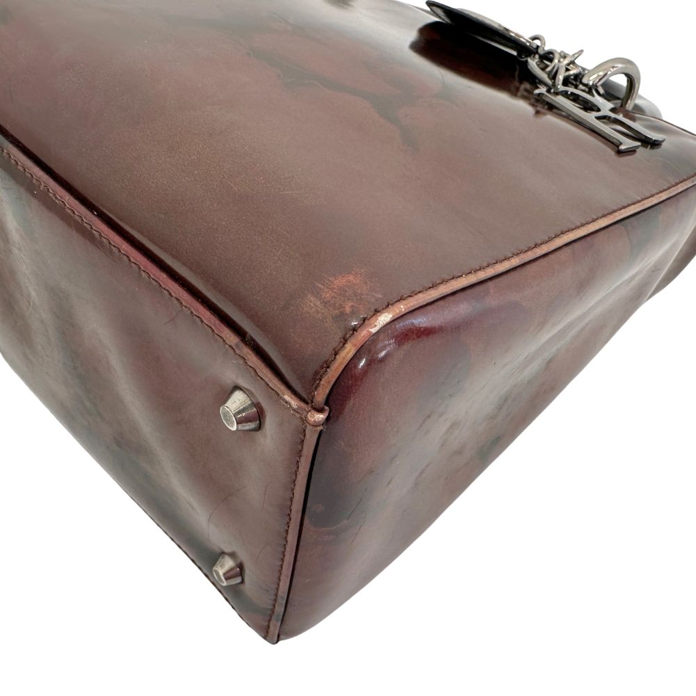 Dior Lady Dior Patent Leather Handbag MA-0958
