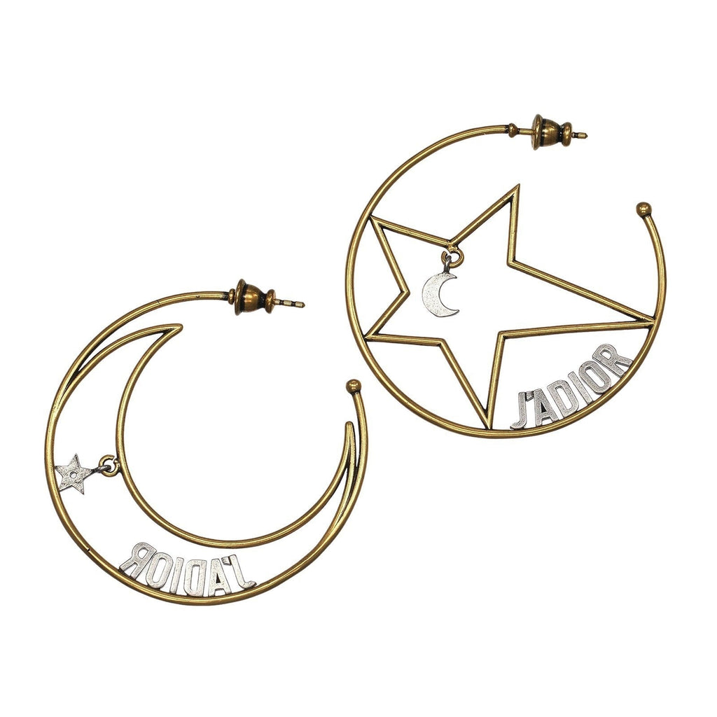 Dior J'ADIOR Moon & Star Earrings