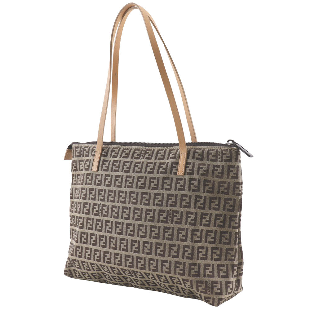 Fendi Zucchino Canvas Tote Bag