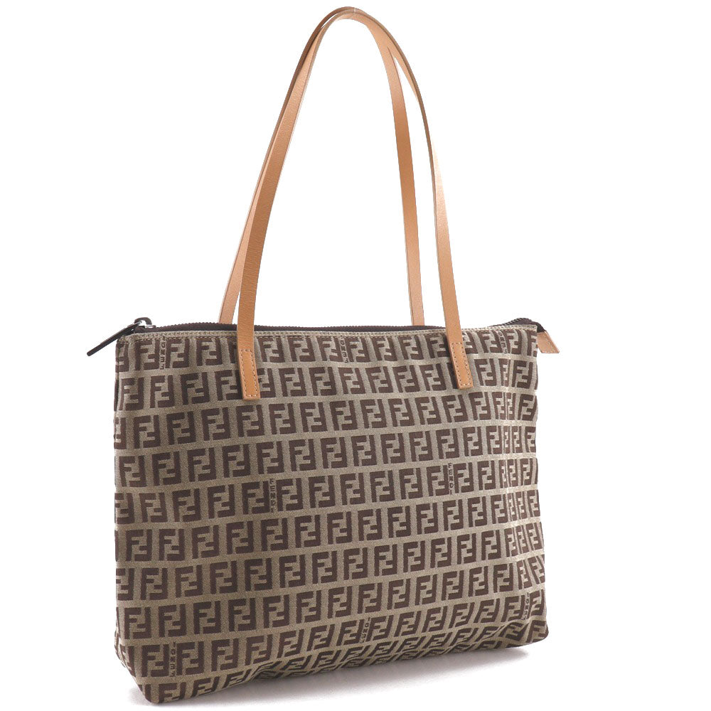 Fendi Zucchino Canvas Tote Bag