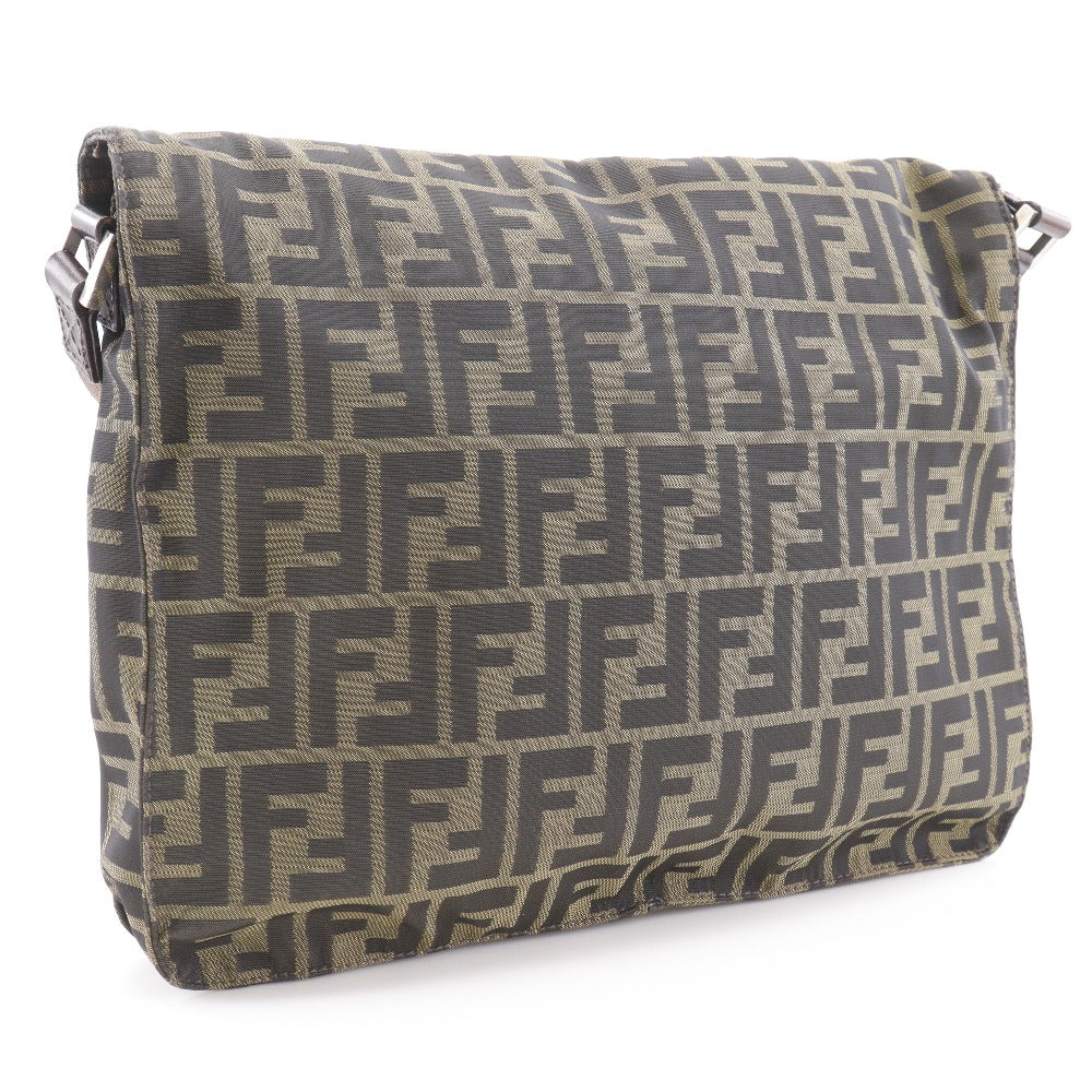 Fendi Zucca Nylon Canvas Shoulder Bag