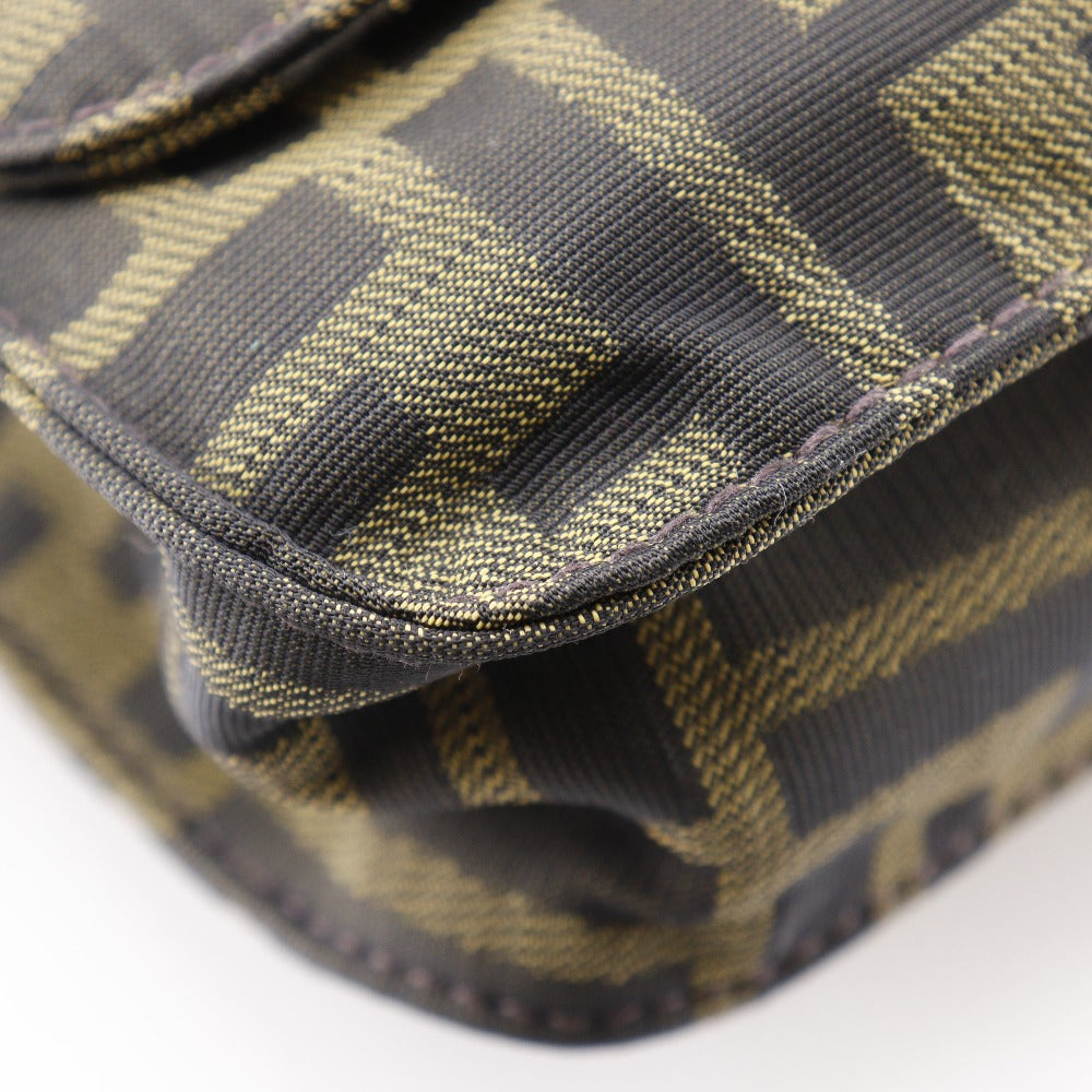 Fendi Zucca Nylon Canvas Shoulder Bag