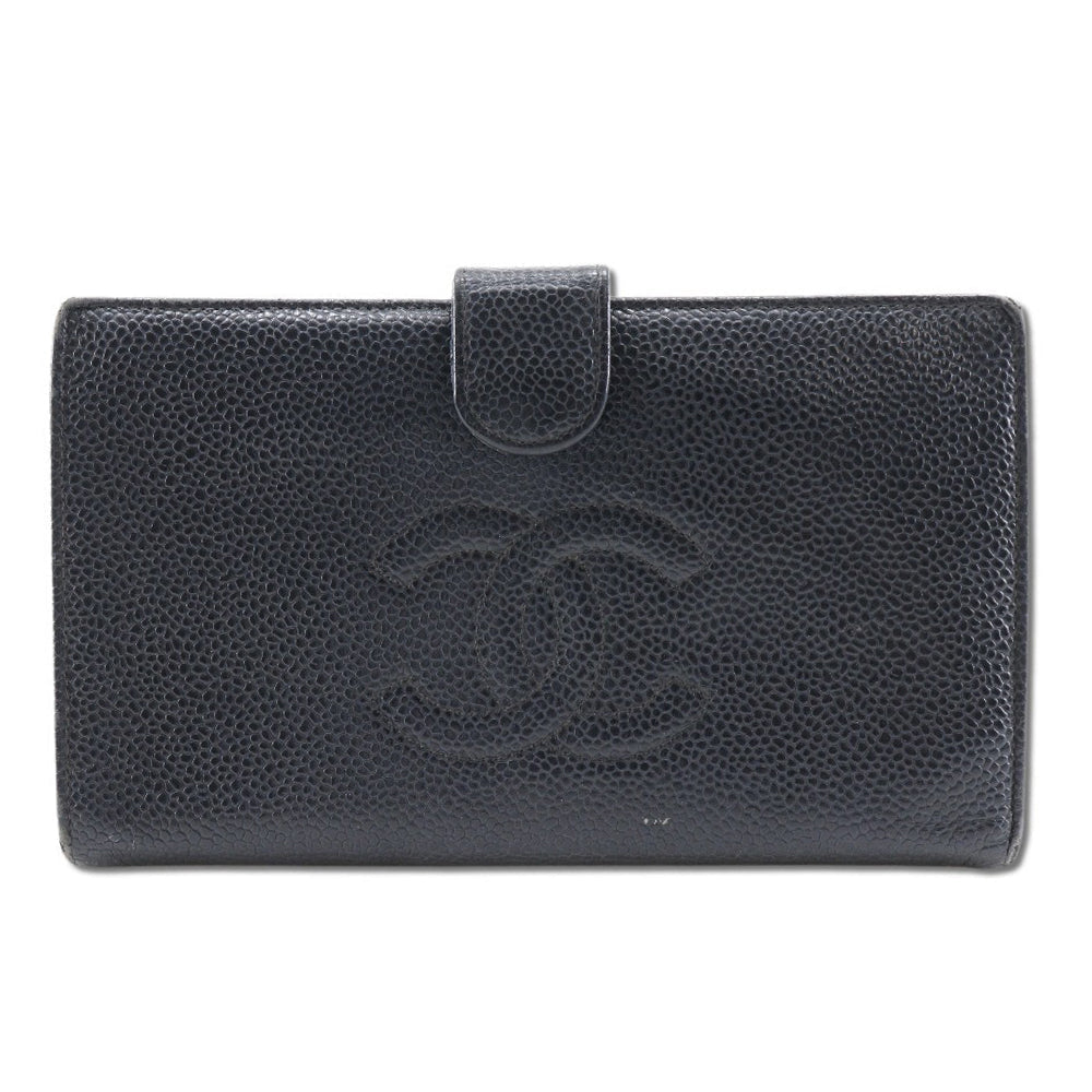 Chanel Long Wallet Caviar Wallet