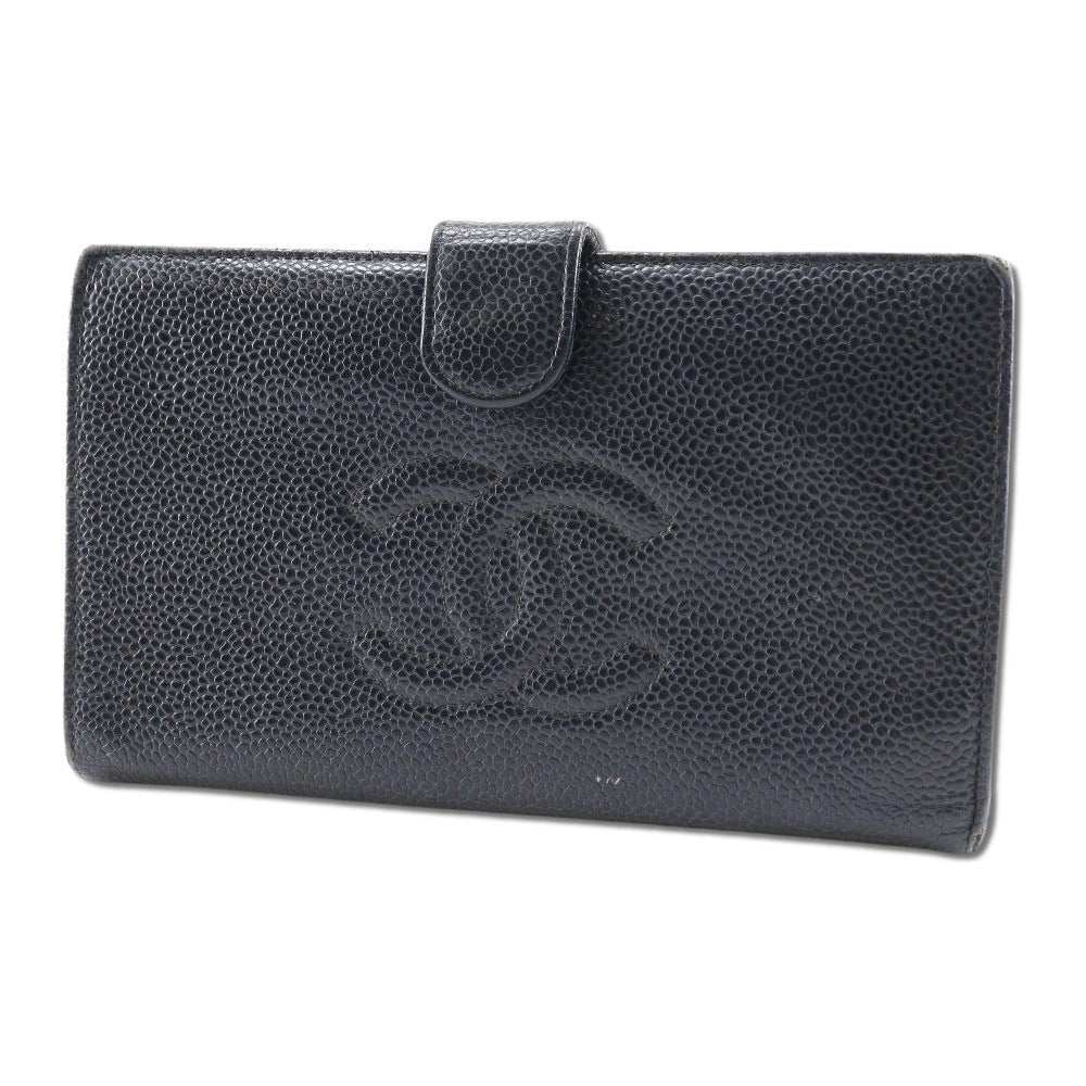 Chanel Long Wallet Caviar Wallet