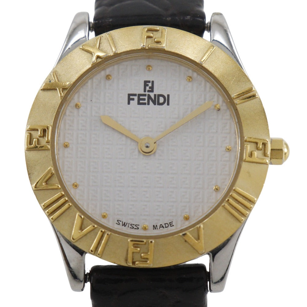 Fendi Gold Plated Stainless Steel Watch