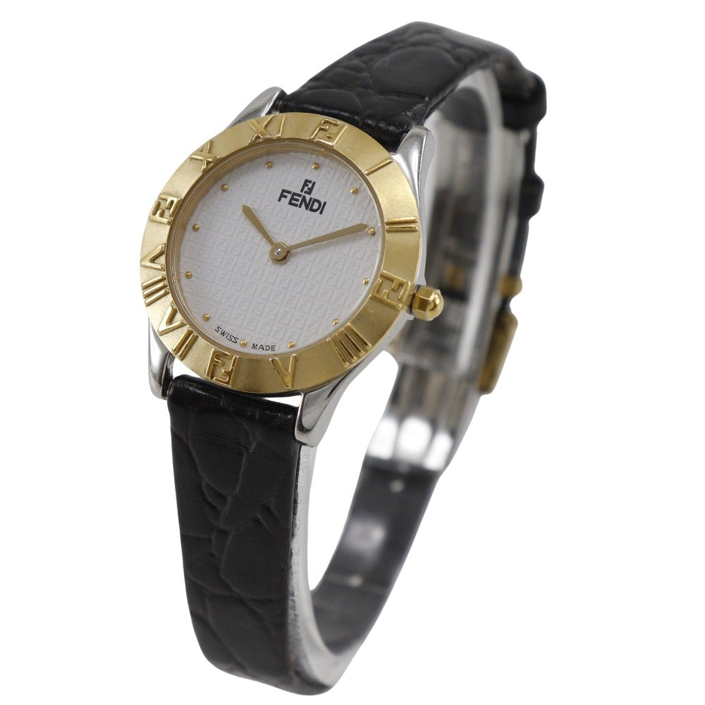 Fendi Gold Plated Stainless Steel Watch