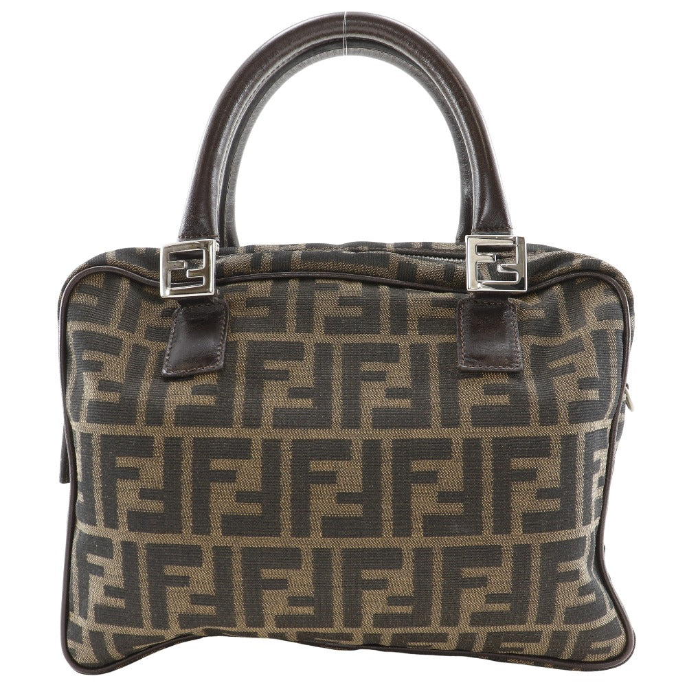 Fendi Zucca Nylon Canvas Handbag