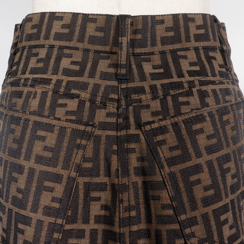 Fendi Zucca Polyester Cotton Skirt