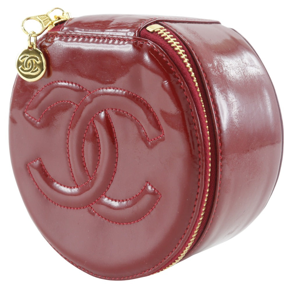 Chanel Coco Mark Enamel Jewelry Case Pouch