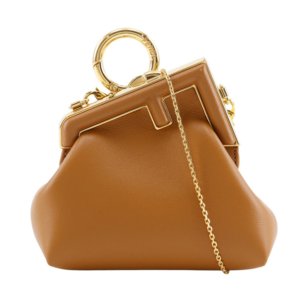 Fendi Nano First Leather 2way Shoulder Bag