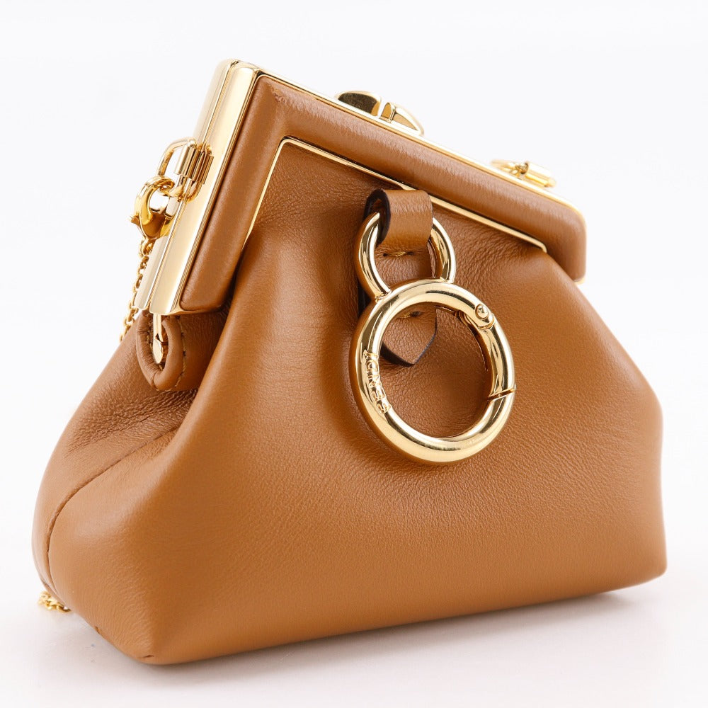 Fendi Nano First Leather 2way Shoulder Bag