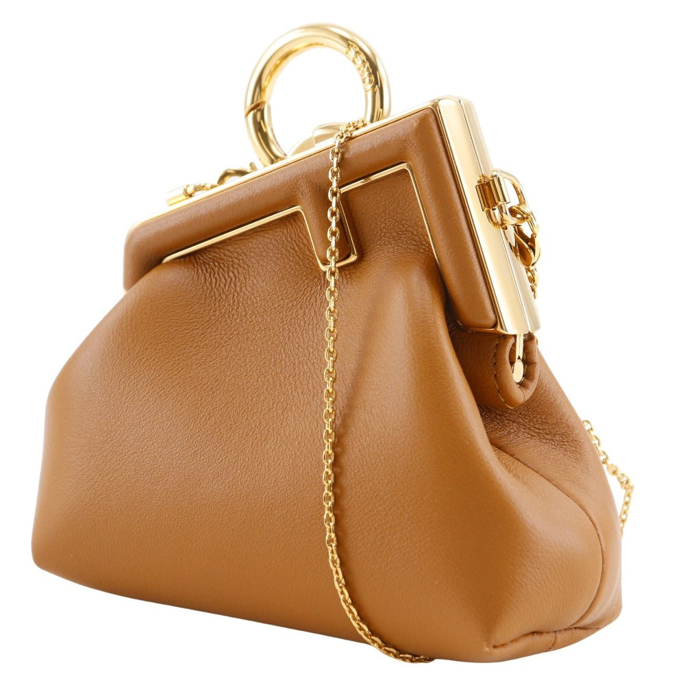 Fendi Nano First Leather 2way Shoulder Bag