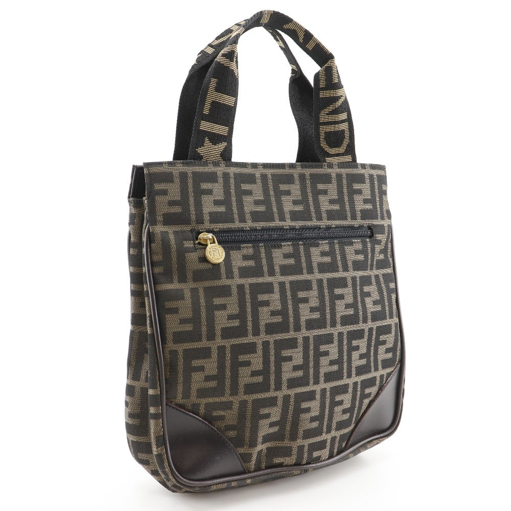 Fendi Zucca Nylon Canvas Tote Bag