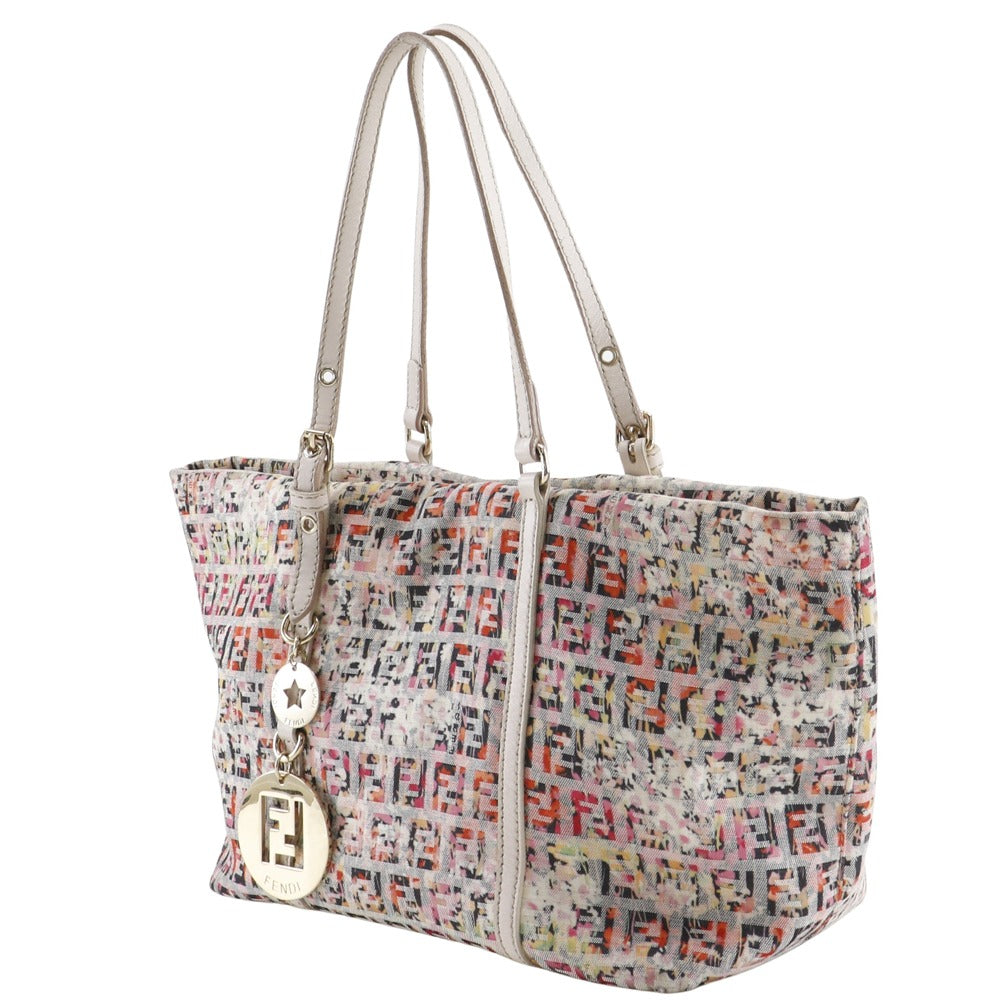 Fendi Zucchino Canvas Tote Bag