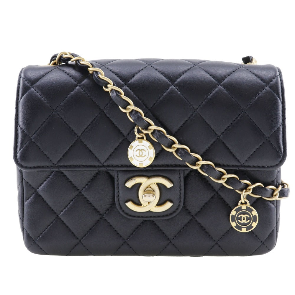 Chanel Matelasse Shoulder Bag Black