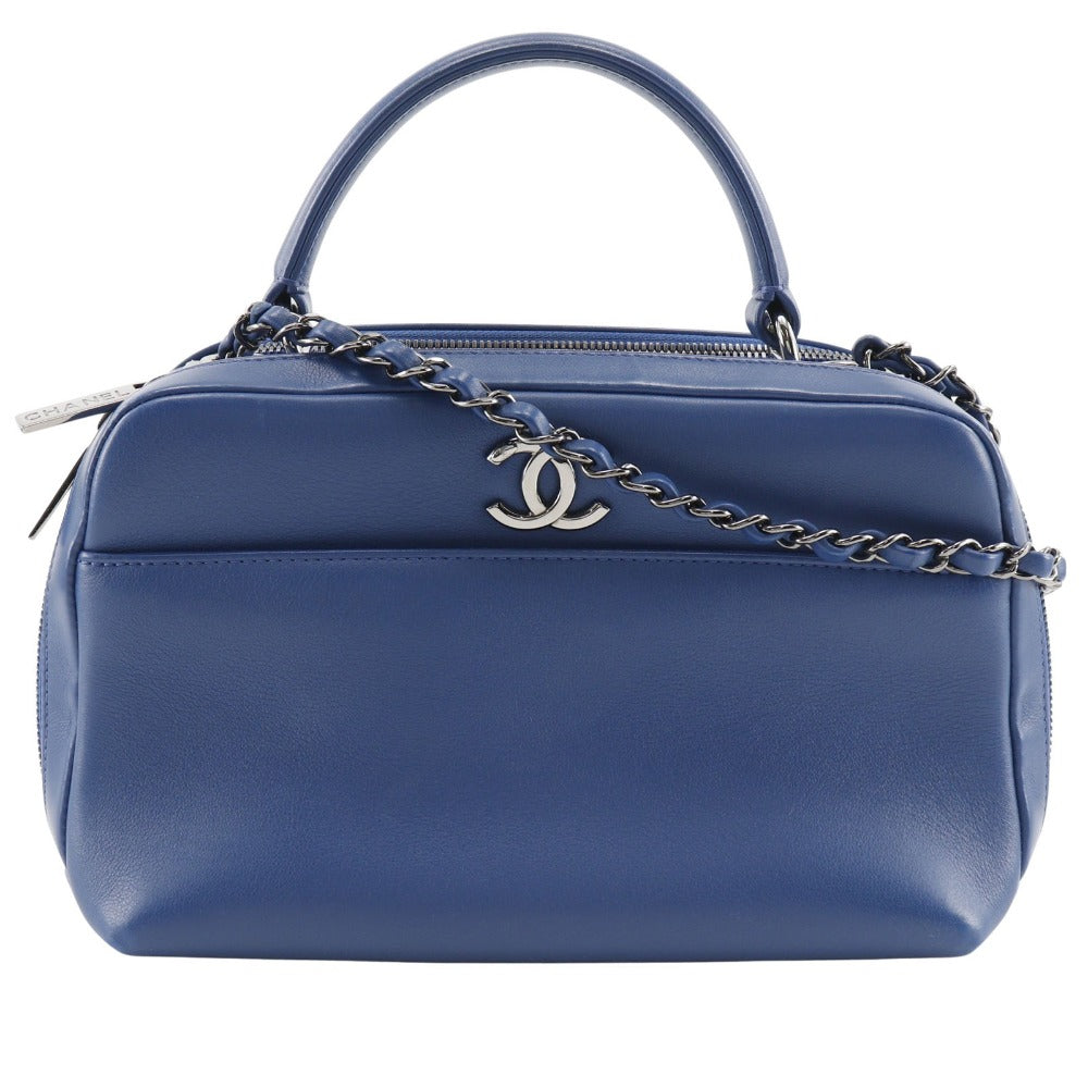 Chanel Trendy Bowling Bag Handbag 2WAY
