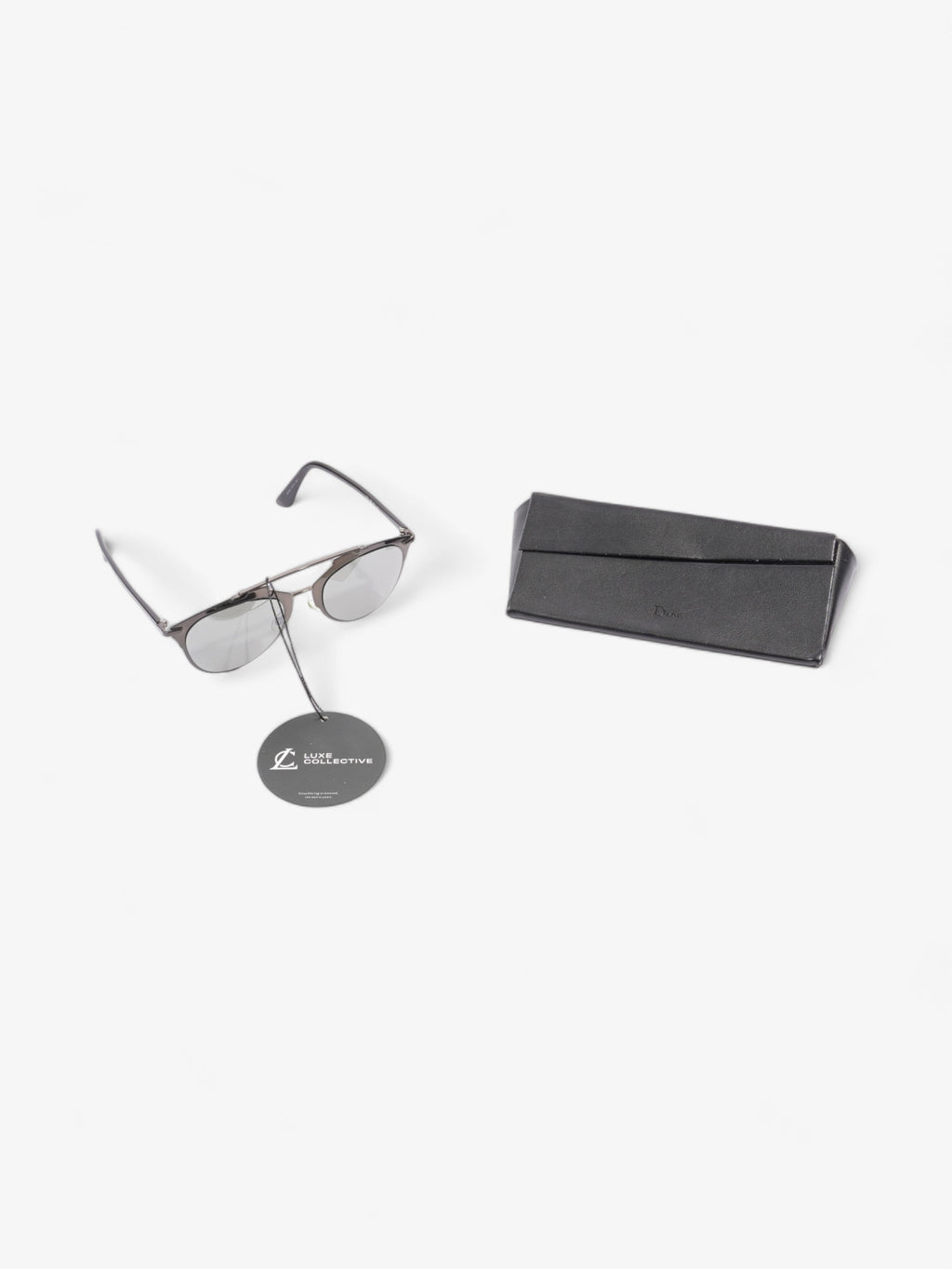 Christian Dior Dior Reflected Sunglasses Metallic Grey Acetate 140mm