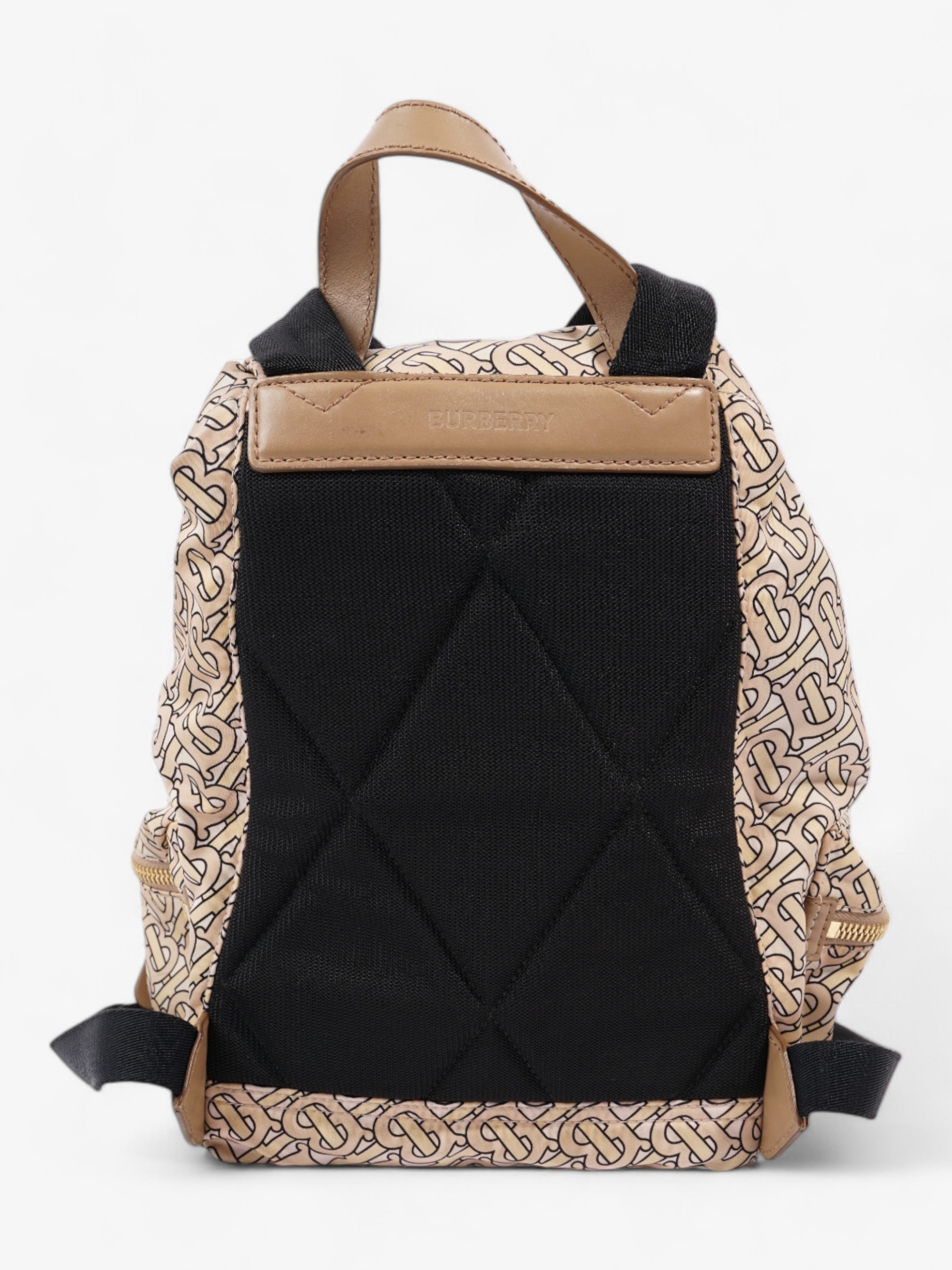 Burberry TB Backpack Blush / Beige / Black Nylon Medium