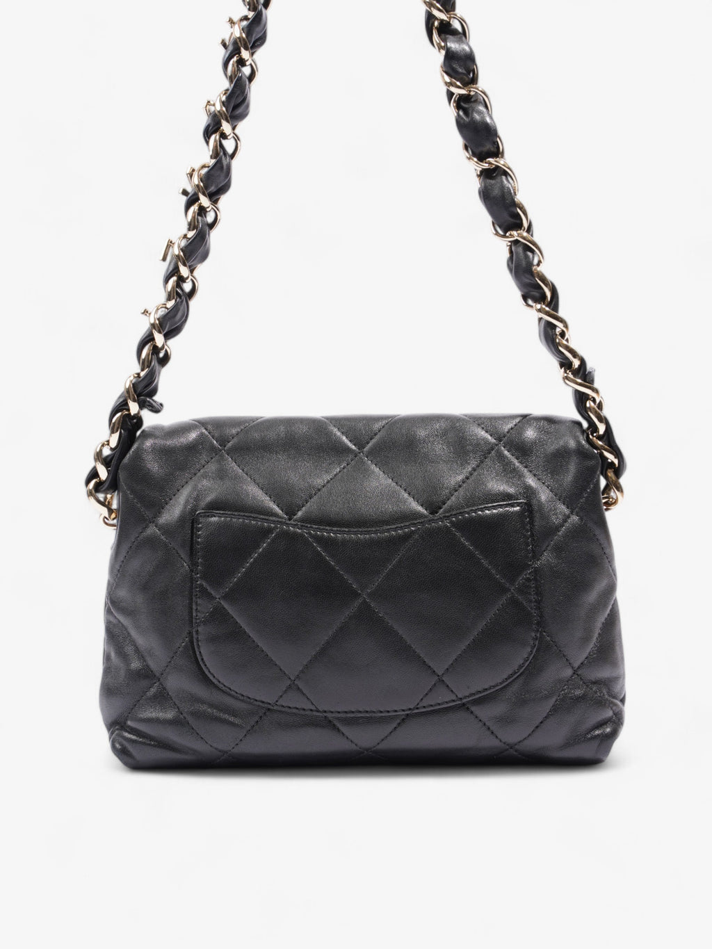 Chanel 19 Flap Black Lambskin Leather