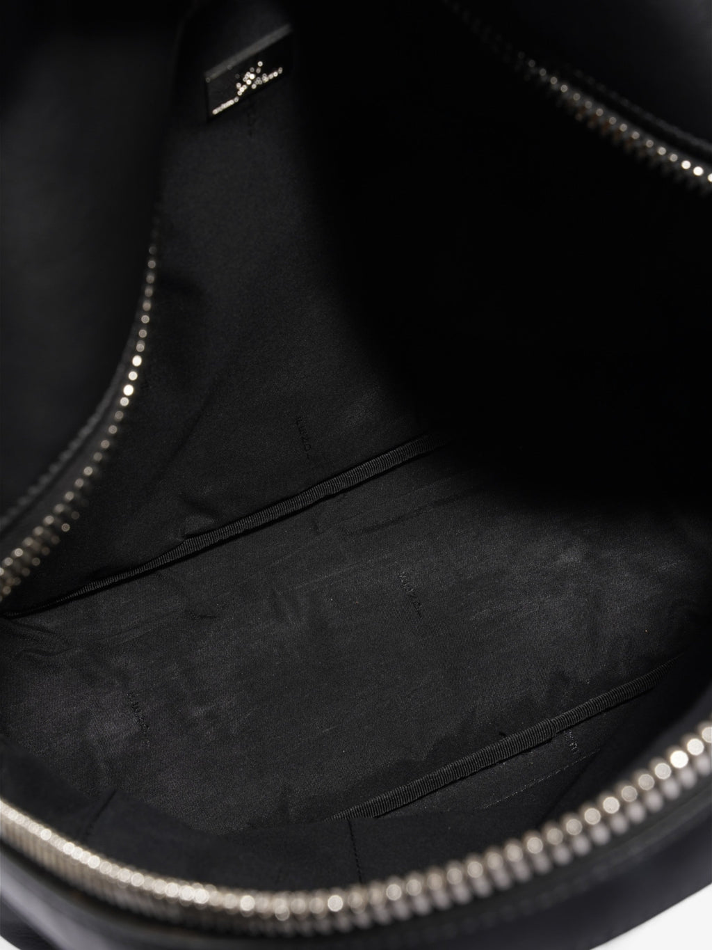 Fendi Carlito Karl Lagerfeld Backpack Black Leather
