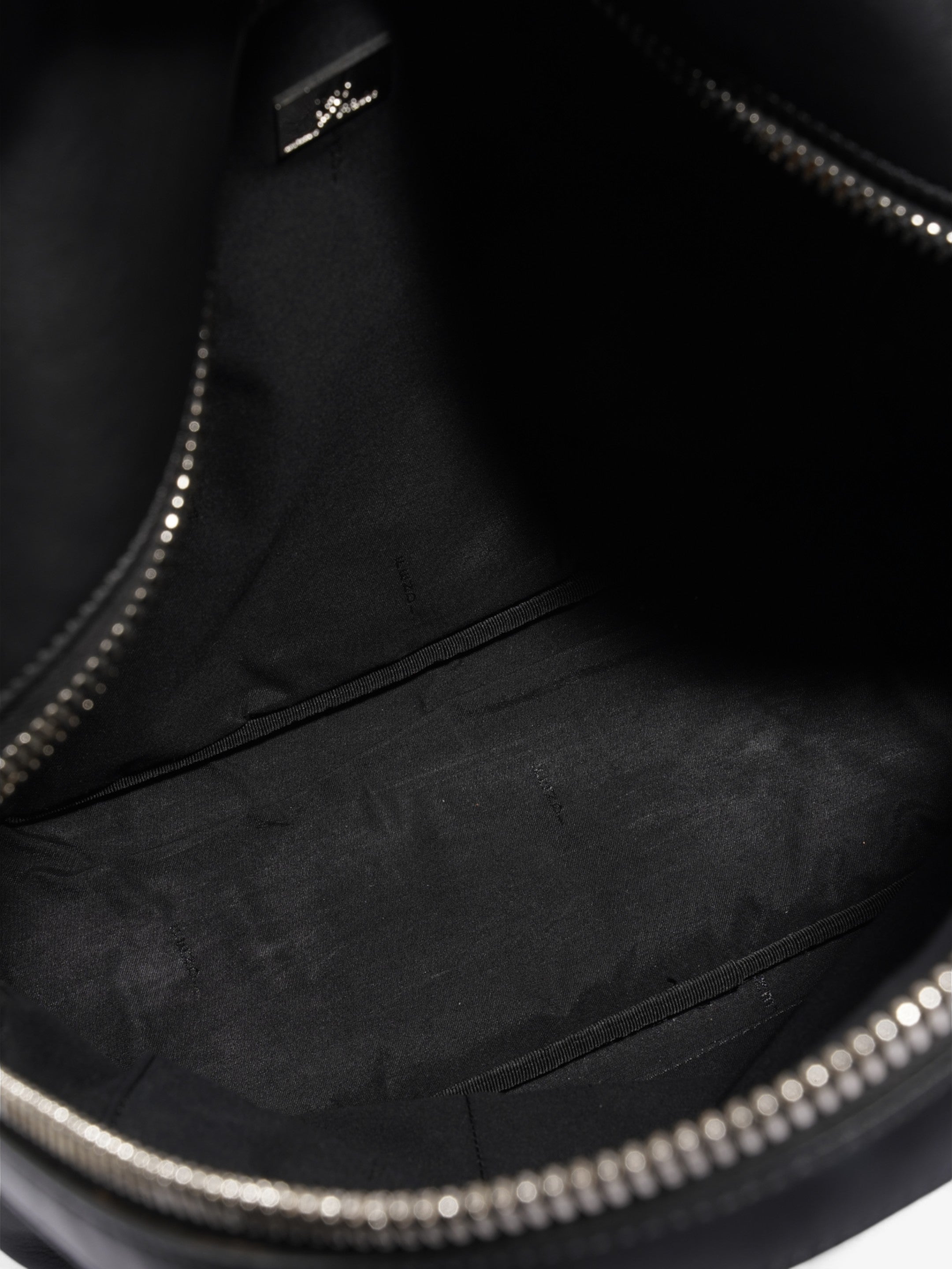 Fendi Carlito Karl Lagerfeld Backpack Black Leather
