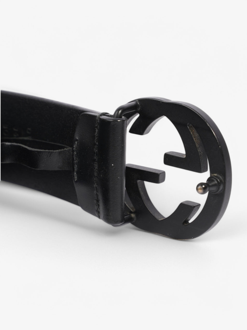 Gucci GG Belt Black Leather