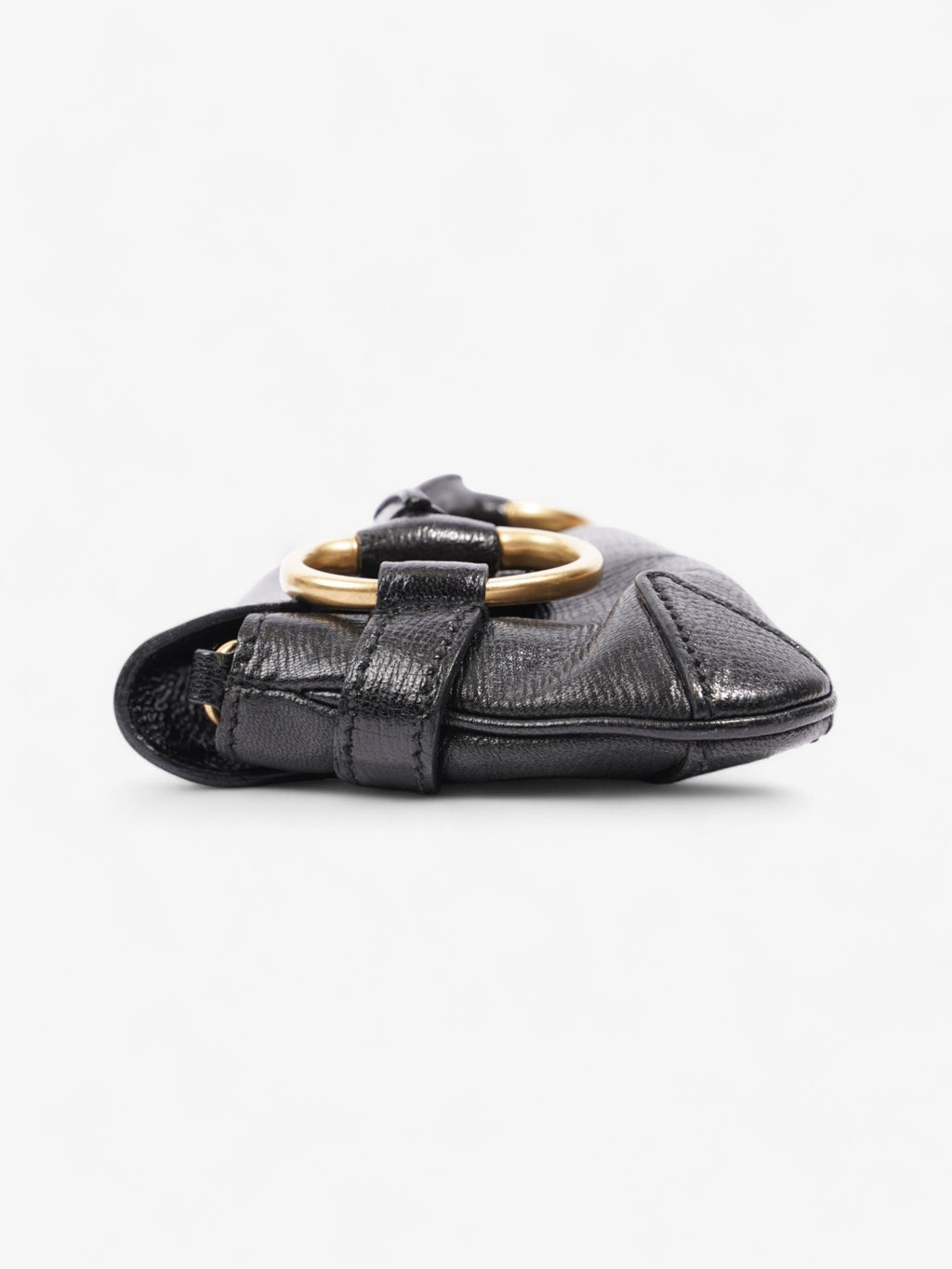 Gucci Horsebit Clutch Black Leather