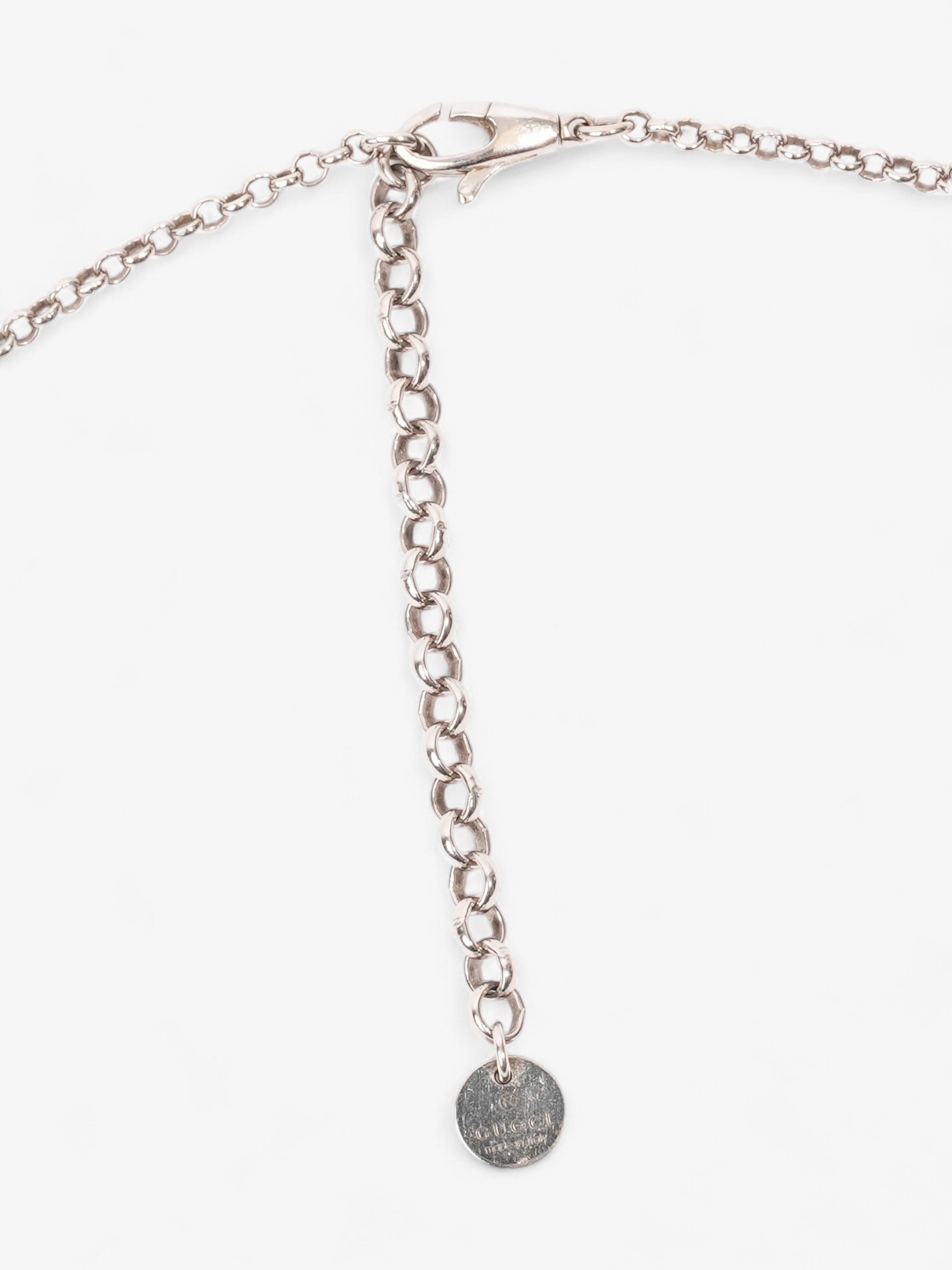 Gucci Interlocking G Necklace Silver Silver Sterling