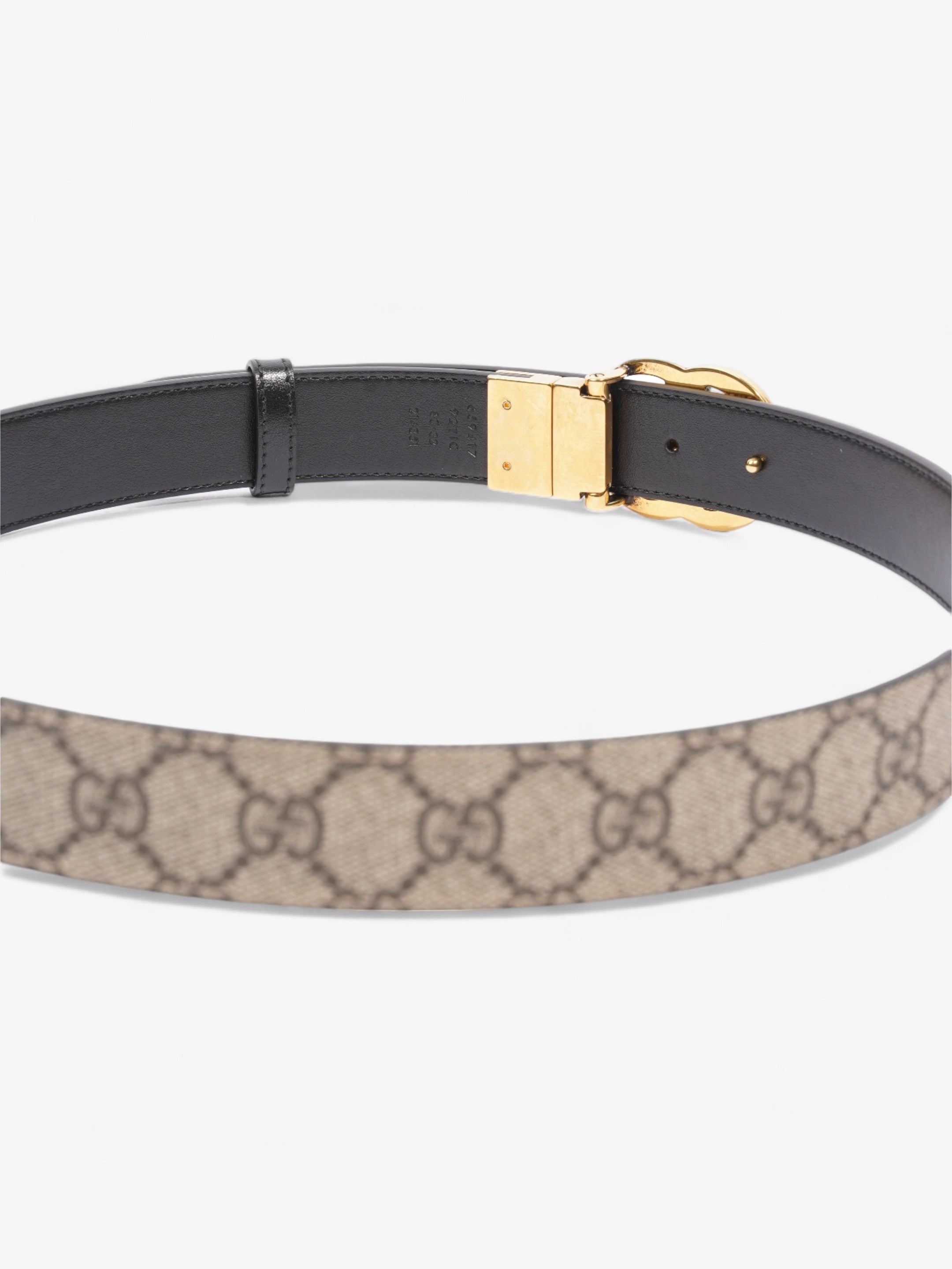 Gucci Marmont Reversible Belt Supreme Coated Canvas 80cm 32"