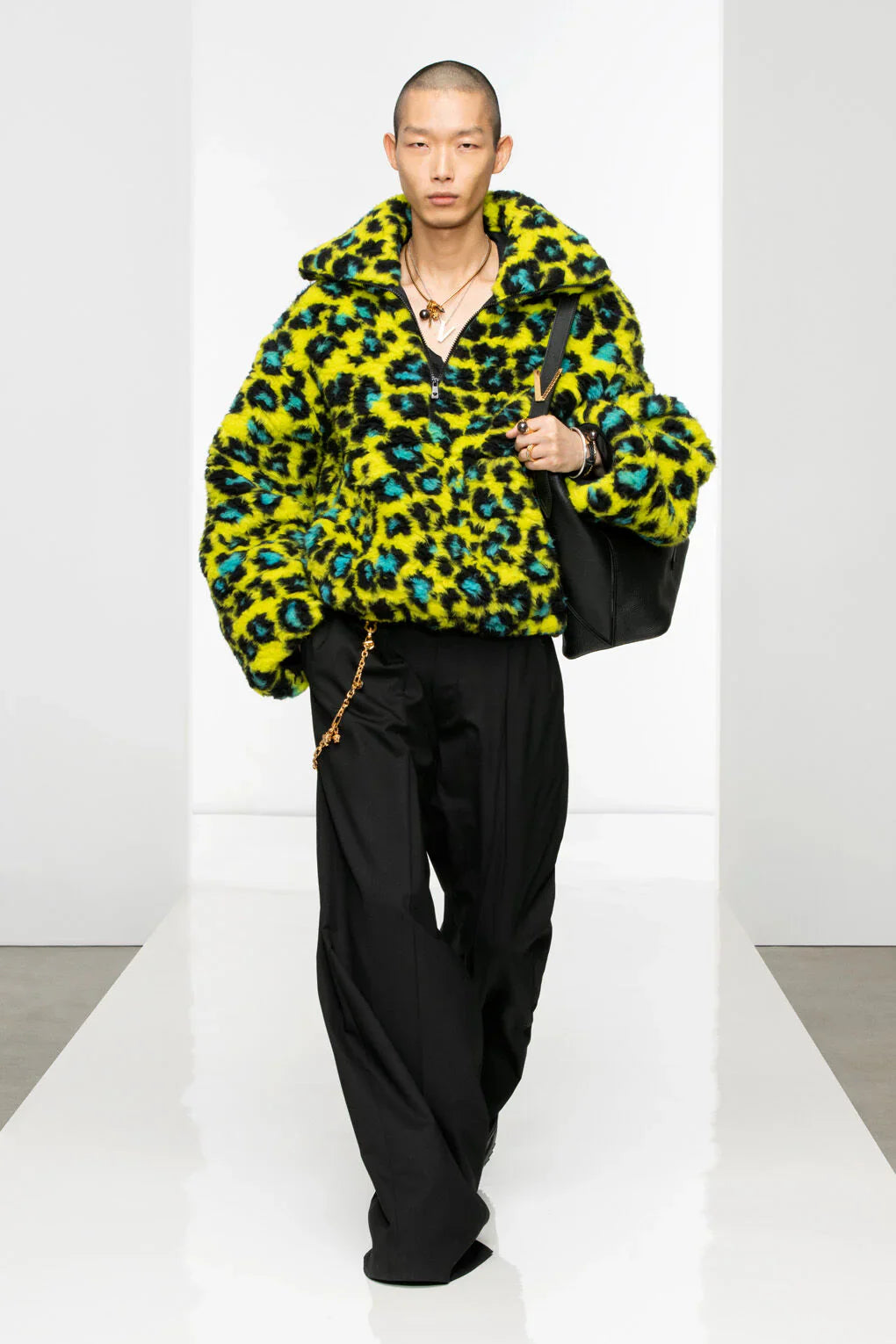 Versace 'FW 2022' Half-Zip Jacket - Men's 48