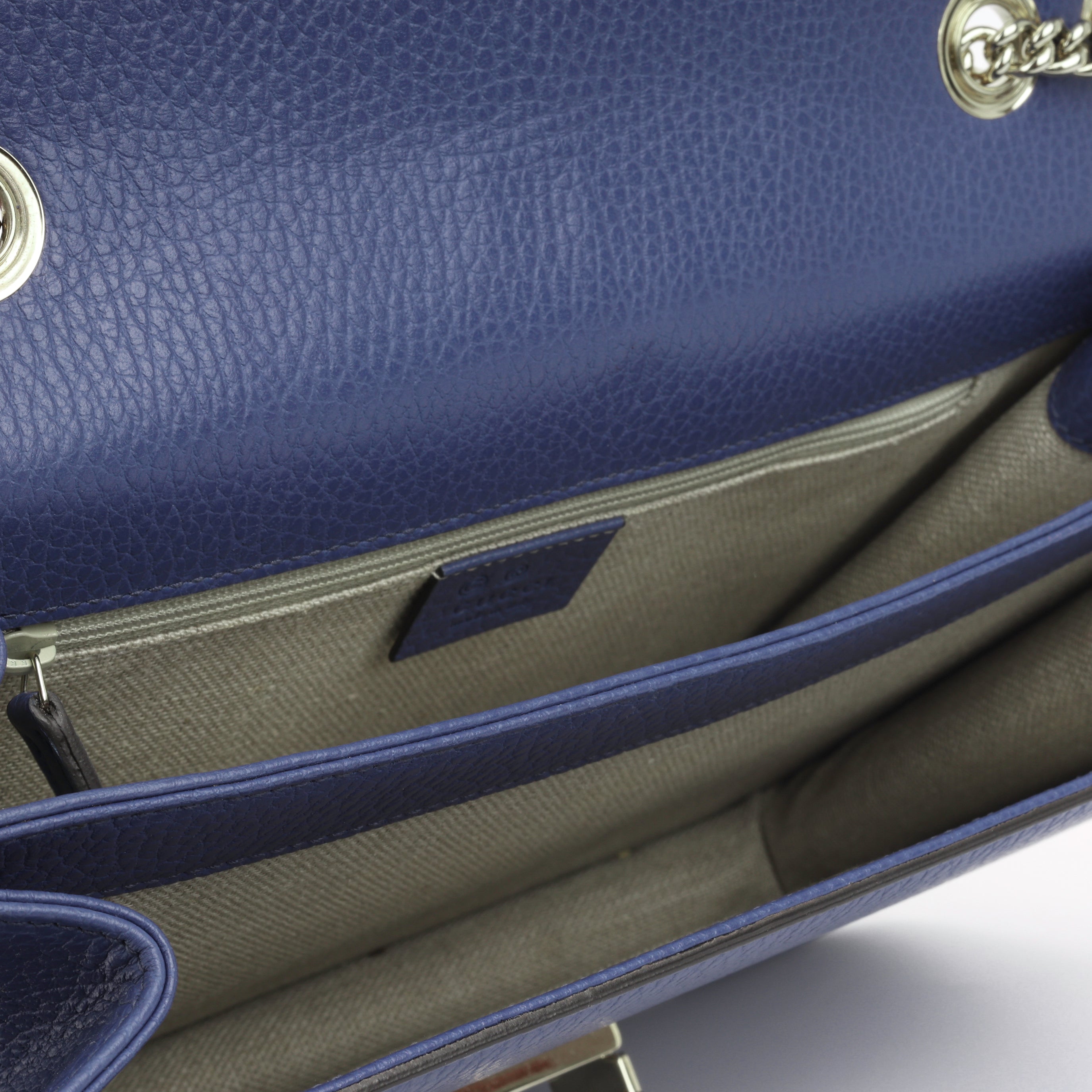 Gucci Large Interlocking GG Bag - Blue