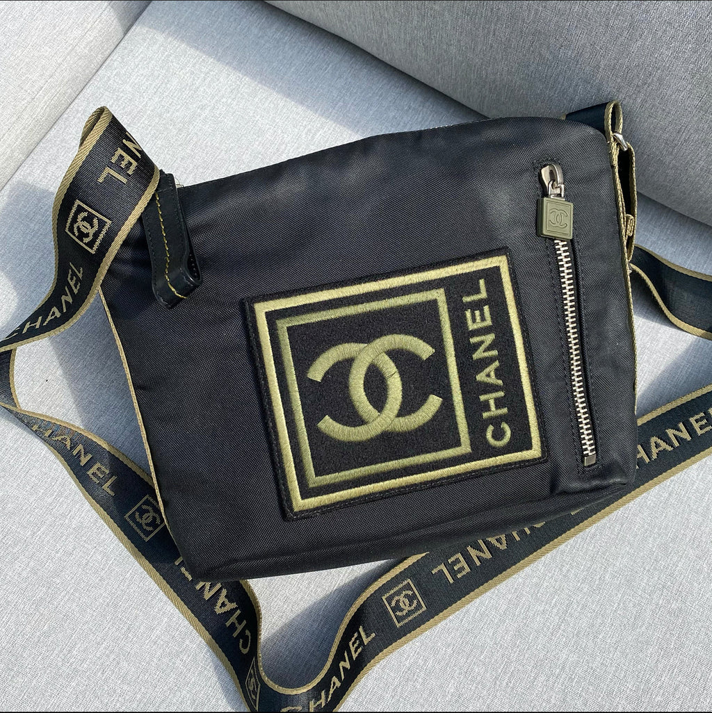 Chanel Sport Nylon Crossbody Messenger Bag