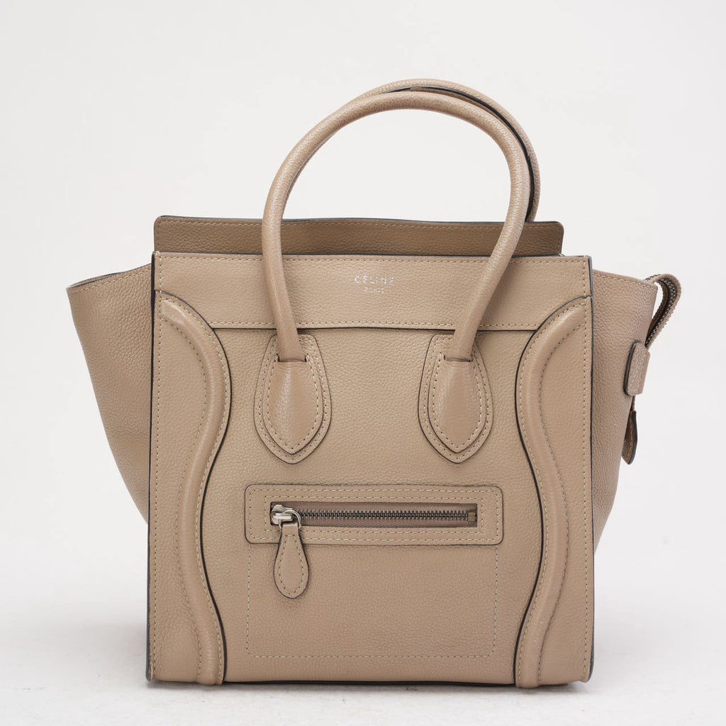 Celine Grey Luggage Micro Tote 2012