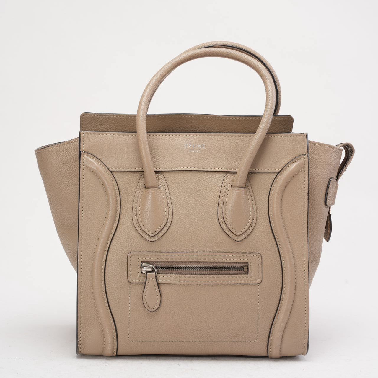 Celine Grey Luggage Micro Tote 2012