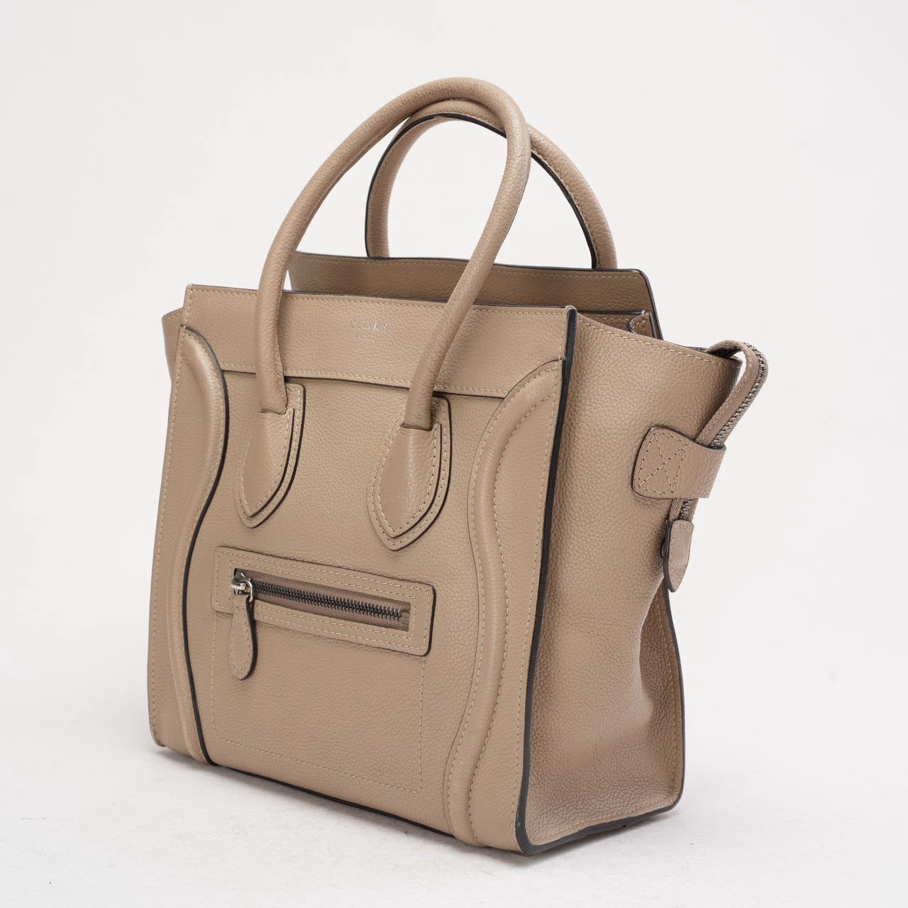 Celine Grey Luggage Micro Tote 2012