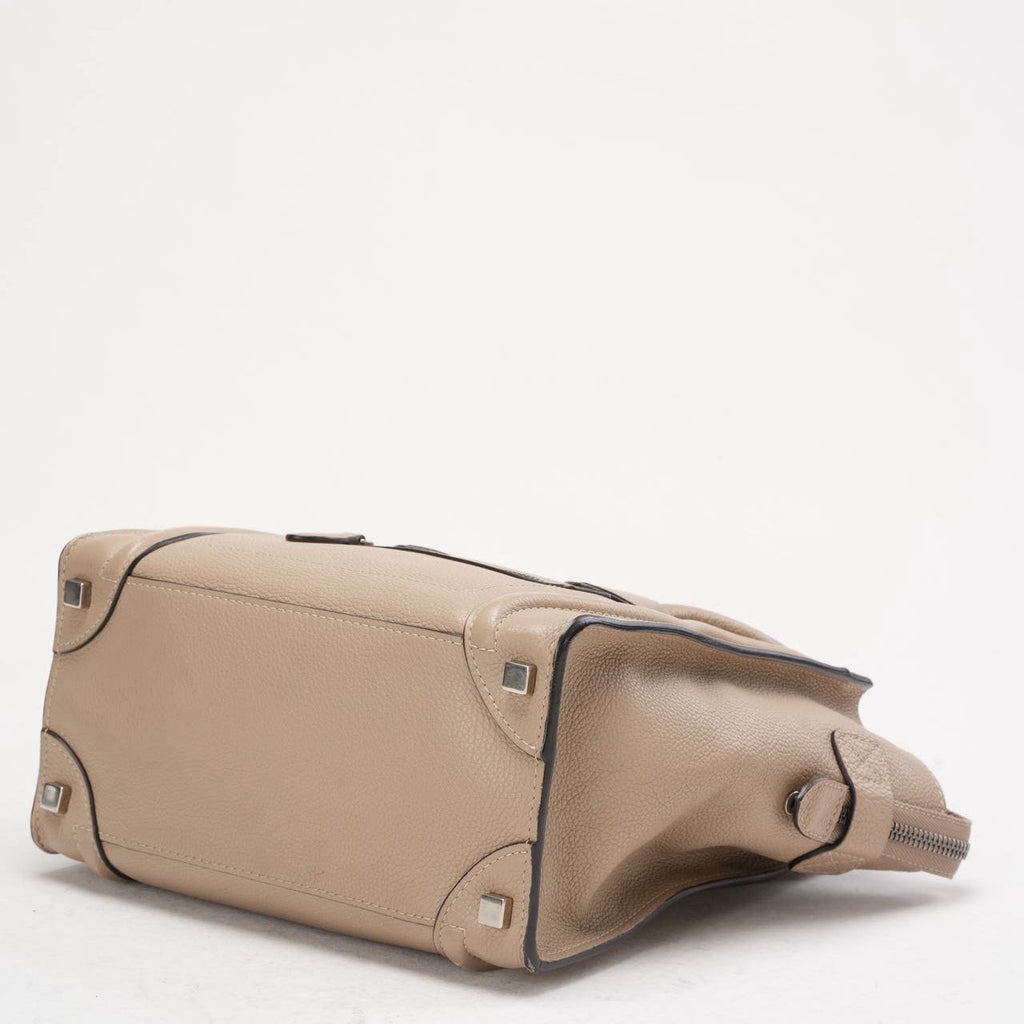 Celine Grey Luggage Micro Tote 2012