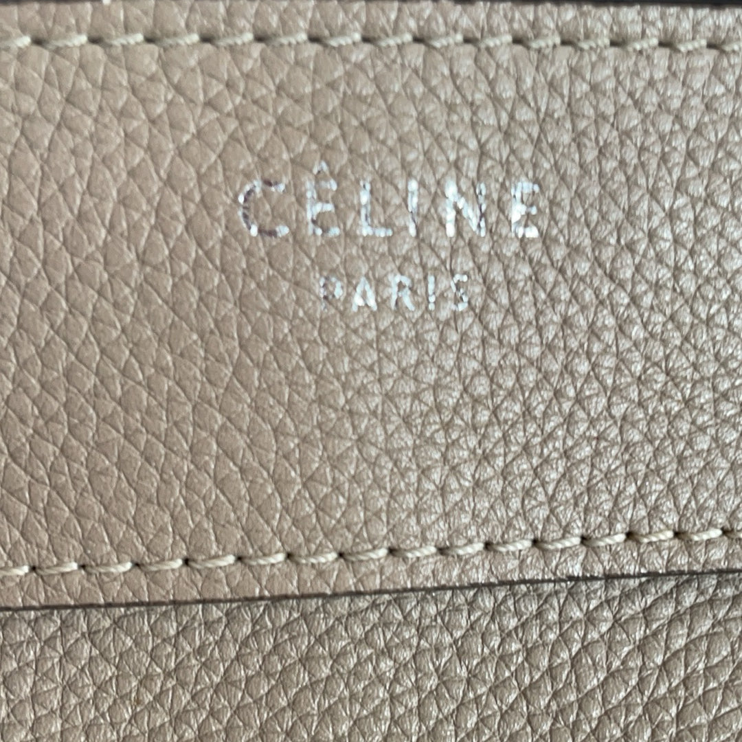 Celine Grey Luggage Micro Tote 2012