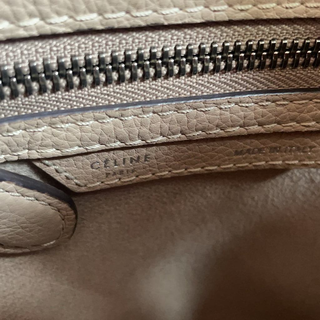 Celine Grey Luggage Micro Tote 2012