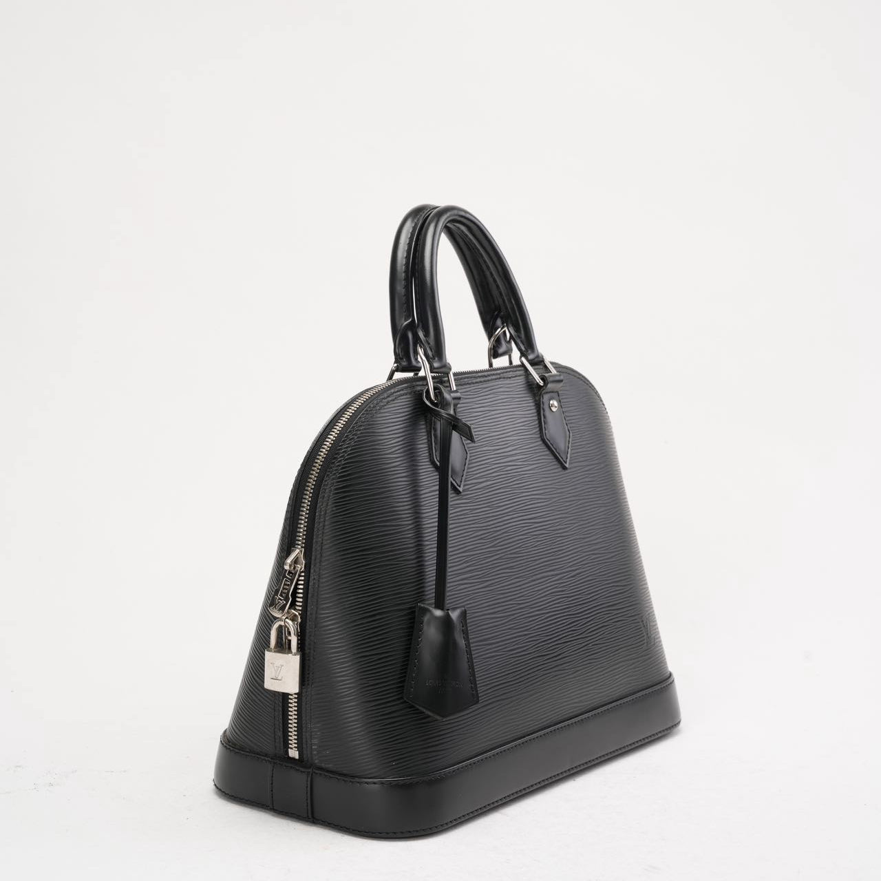 Louis Vuitton Black Epi Leather Alma PM Bag 2013