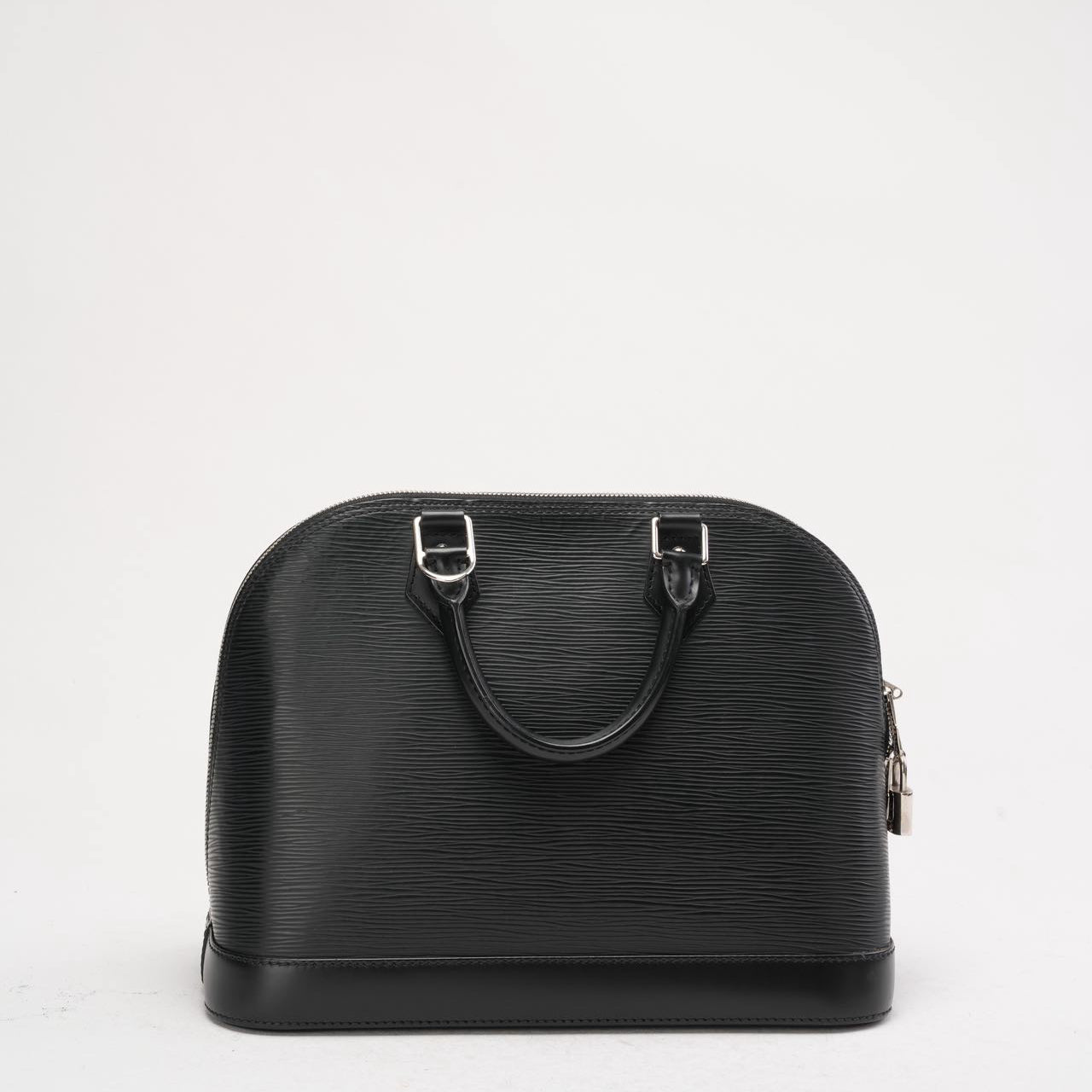 Louis Vuitton Black Epi Leather Alma PM Bag 2013