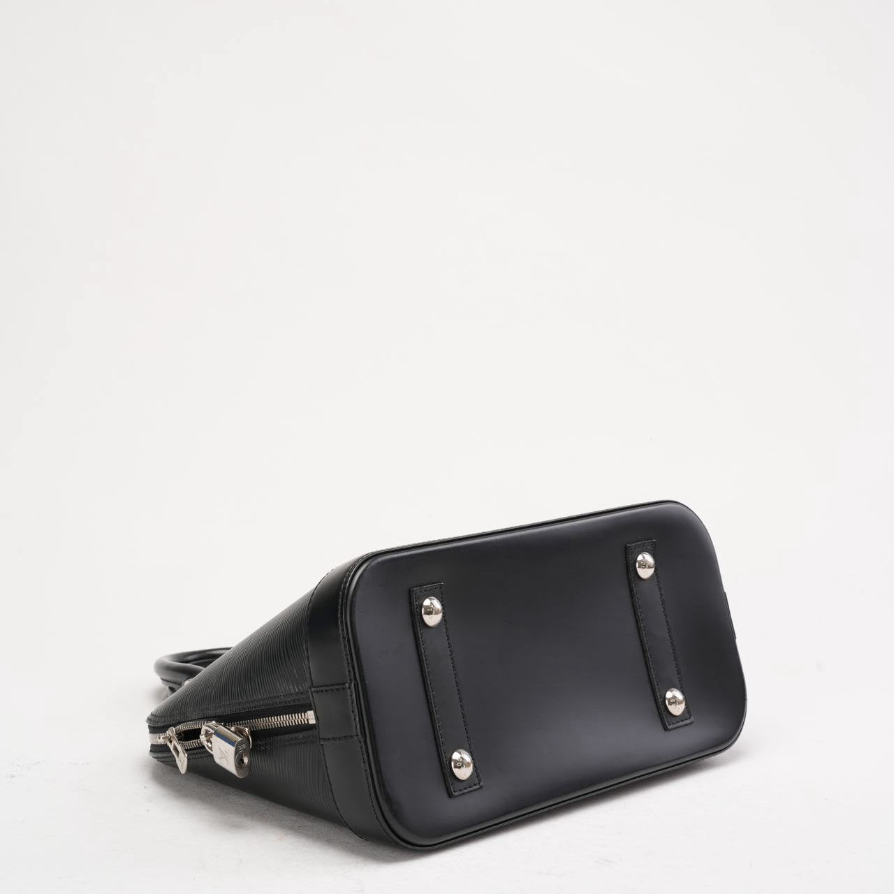 Louis Vuitton Black Epi Leather Alma PM Bag 2013
