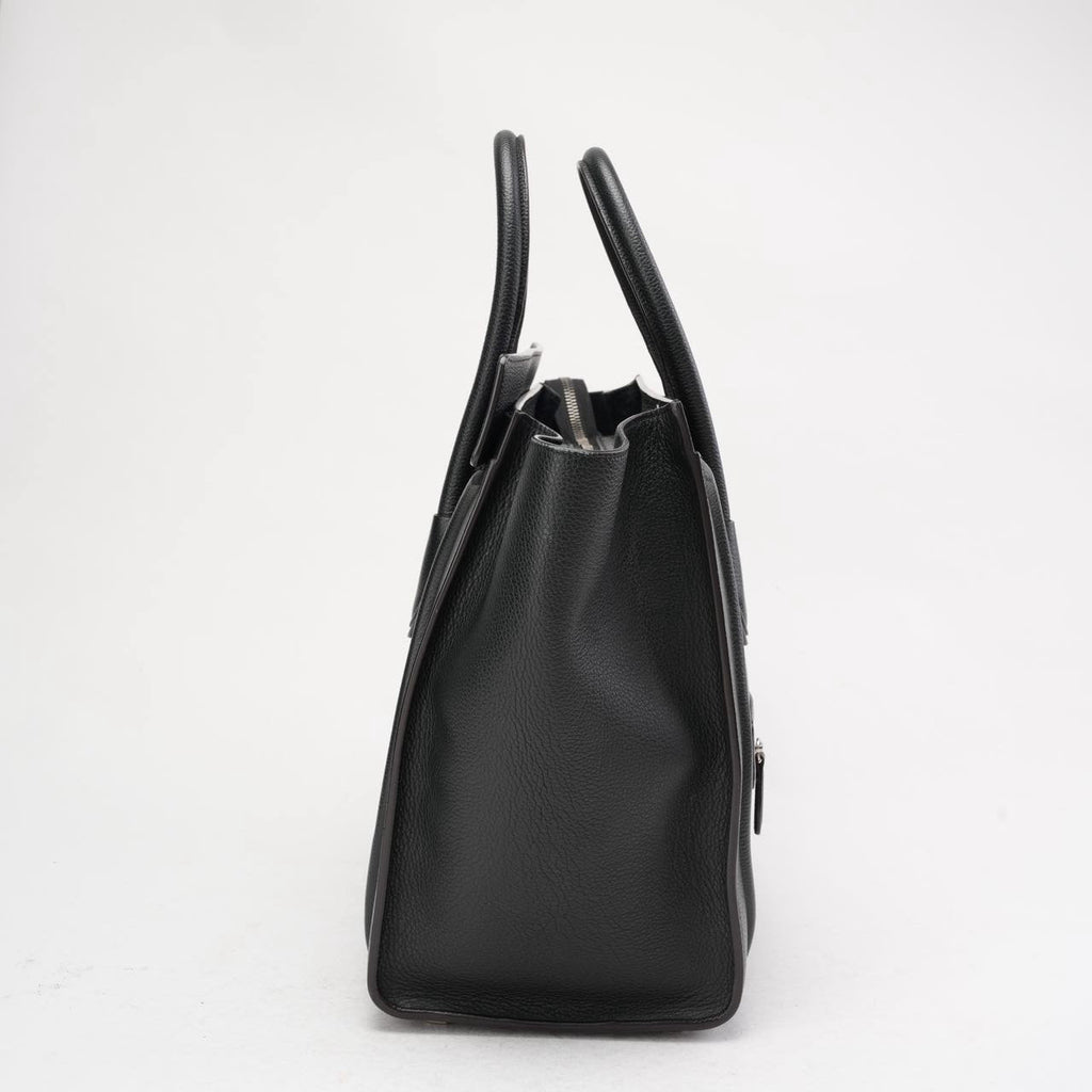 Celine Black Luggage Micro Tote 2016