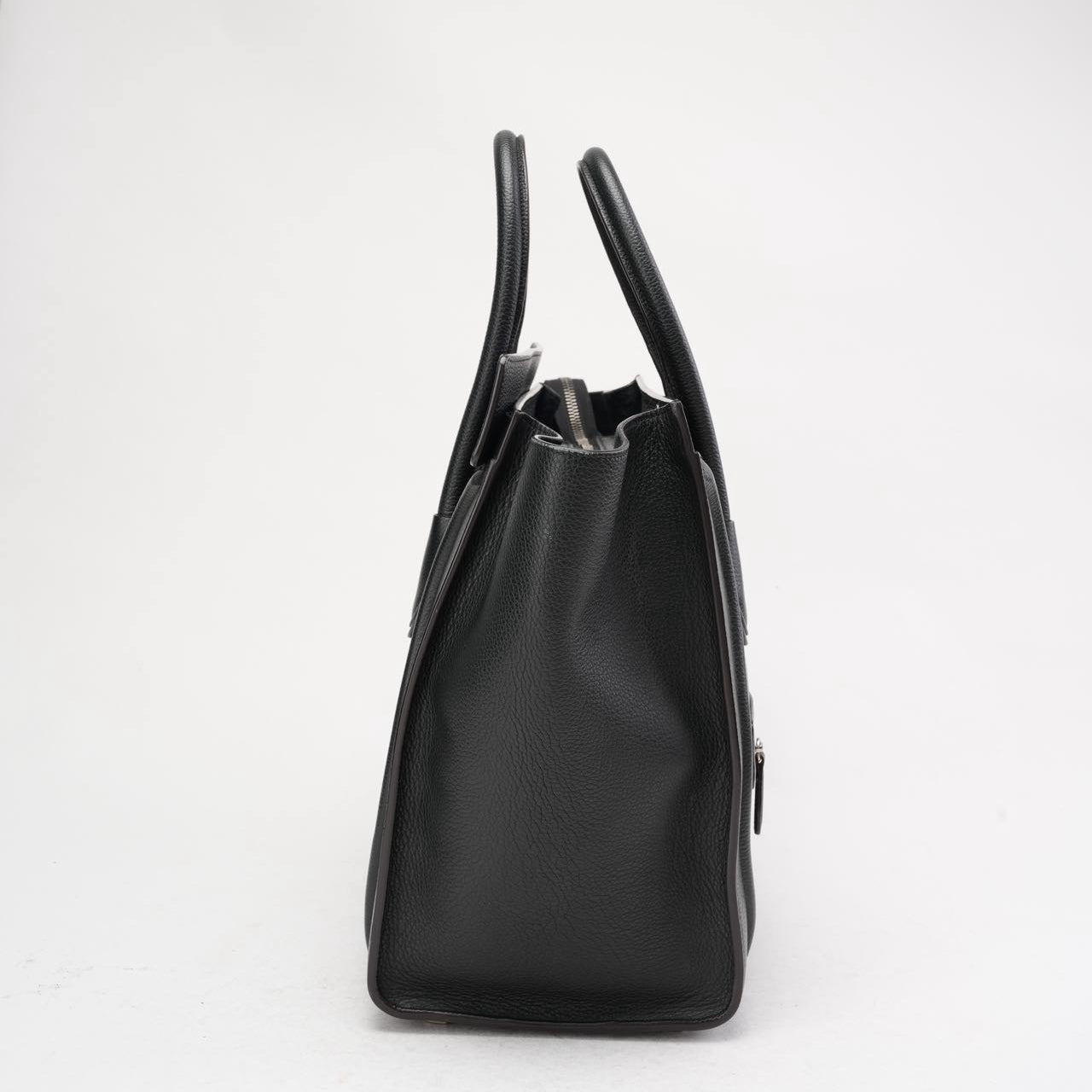 Celine Black Luggage Micro Tote 2016