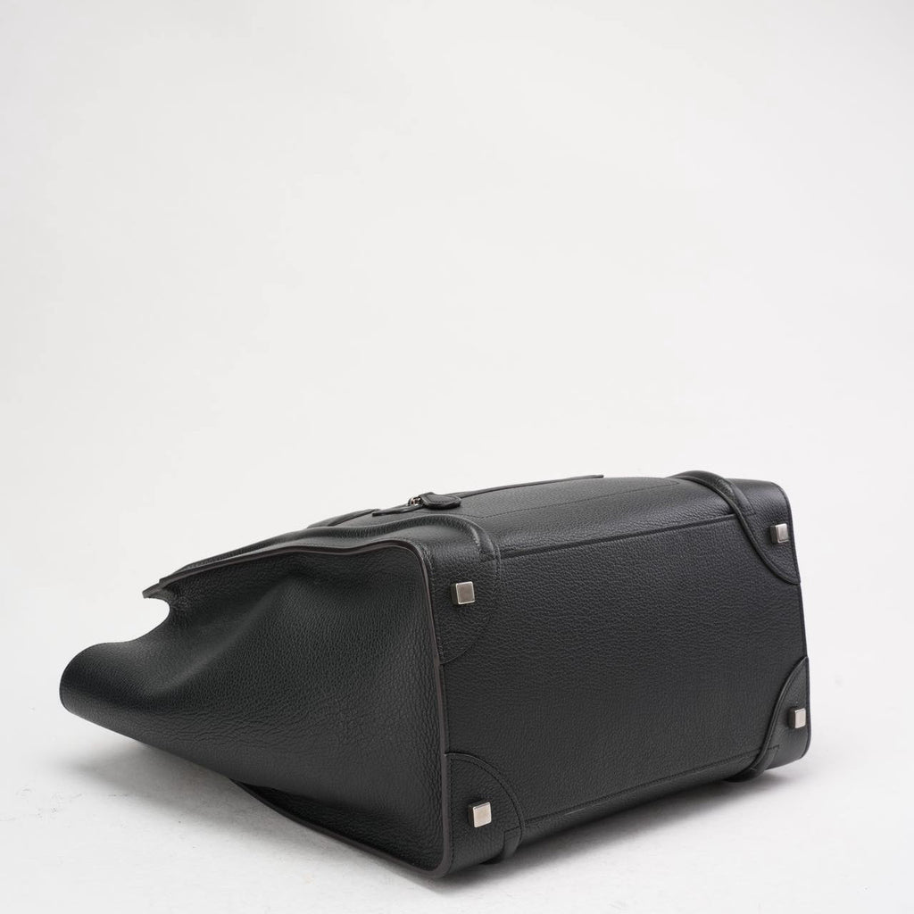 Celine Black Luggage Micro Tote 2016