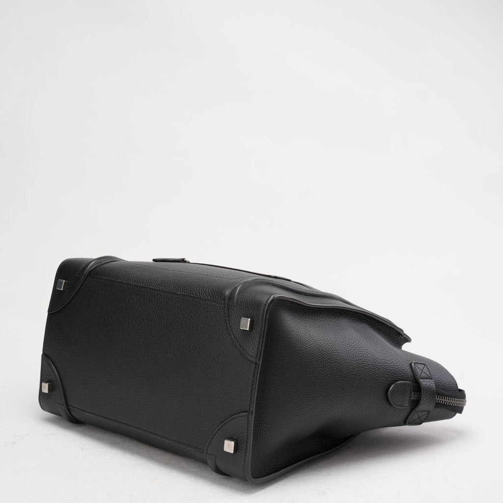 Celine Black Luggage Micro Tote 2016